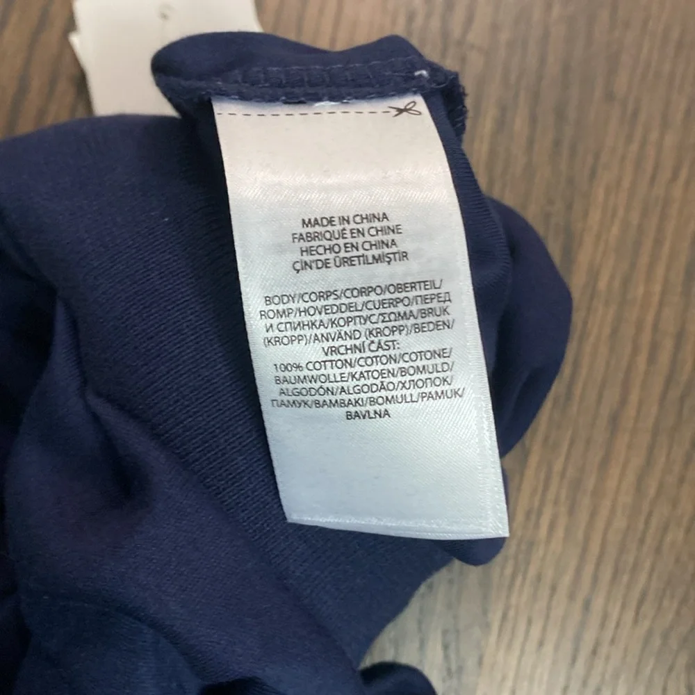 NWT Ralph Lauren Navy Baby Boy Cotton Polo Coverall 3 month - Picture 10 of 10